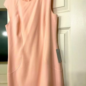 Size 12. Eliza J powder pink midi dress